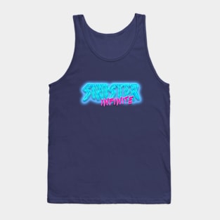 SINISTER INFINITE 80s Text Effects 5 Tank Top